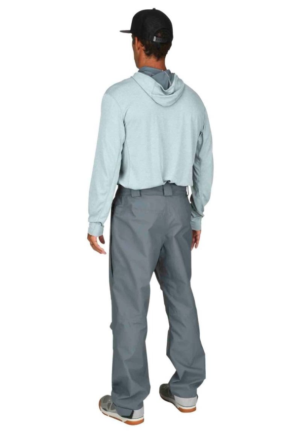 Simms Vapor Elite Storm Pant Model Back Simms Vapor Elite Storm Pant Model Back